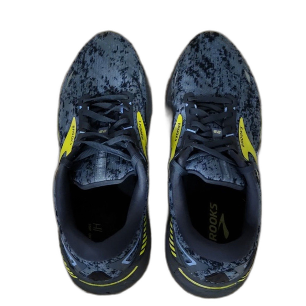 Brooks Men's Adrenaline GTS 23 Sneakers, Nine Iron/Folkstone/Sulphur, Size 11 - Picture 3 of 8